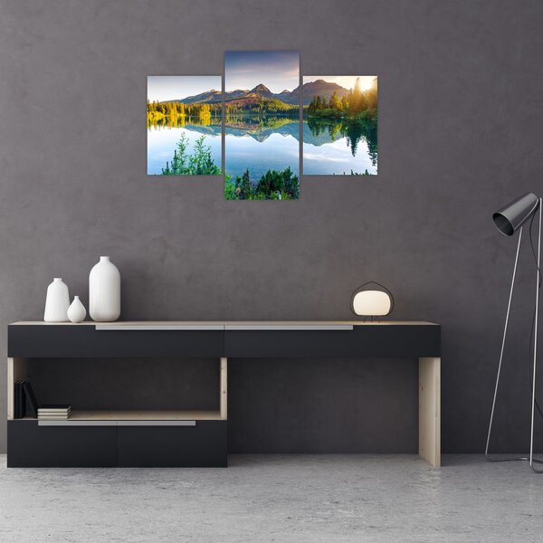 Slika - jezero (90x60 cm)