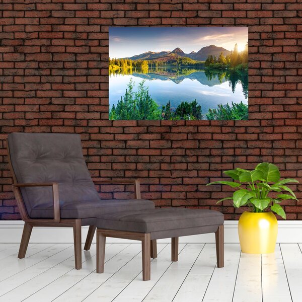 Slika - jezero (90x60 cm)