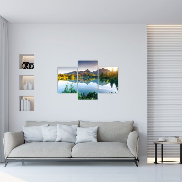 Slika - jezero (90x60 cm)