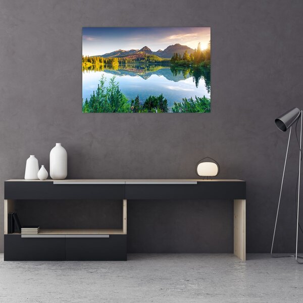 Slika - jezero (90x60 cm)