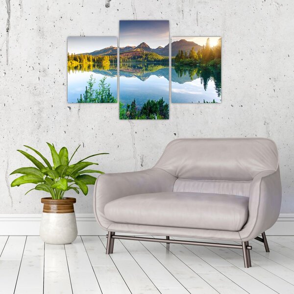 Slika - jezero (90x60 cm)