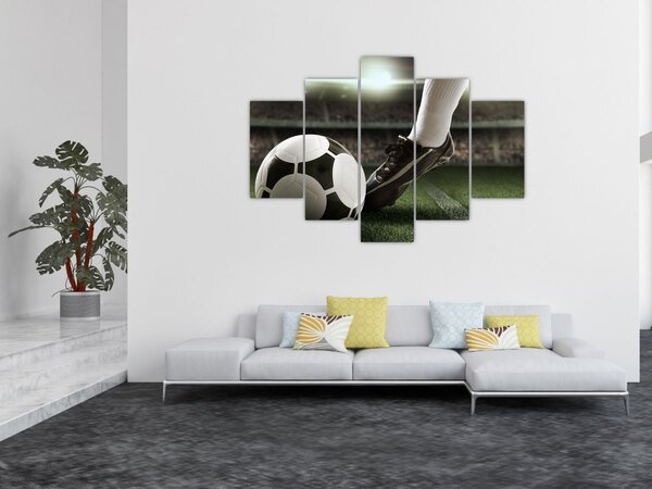 Slika - Nogometna lopta (150x105 cm)