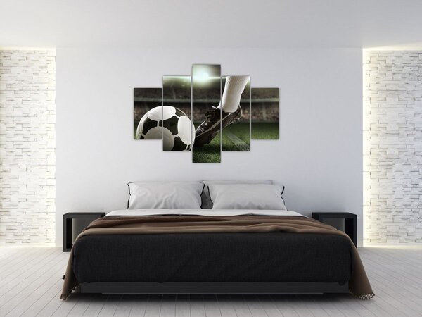 Slika - Nogometna lopta (150x105 cm)