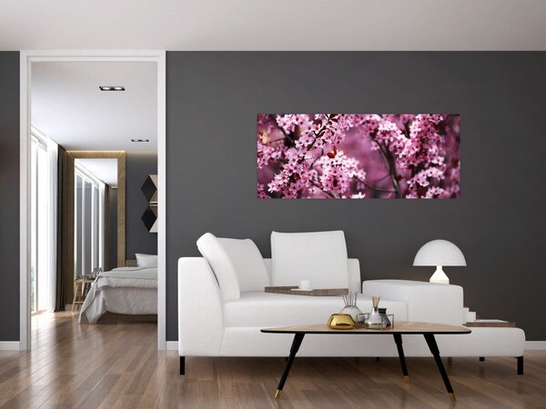 Slika - Ružičasta sakura (120x50 cm)