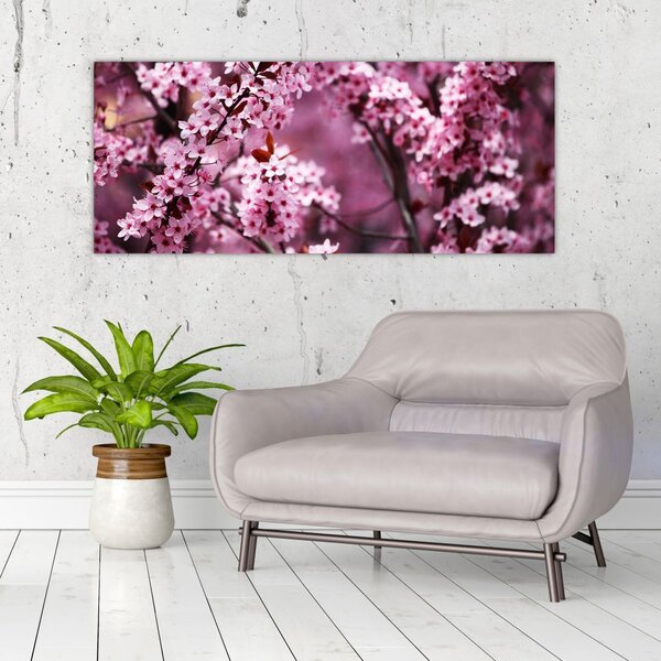 Slika - Ružičasta sakura (120x50 cm)