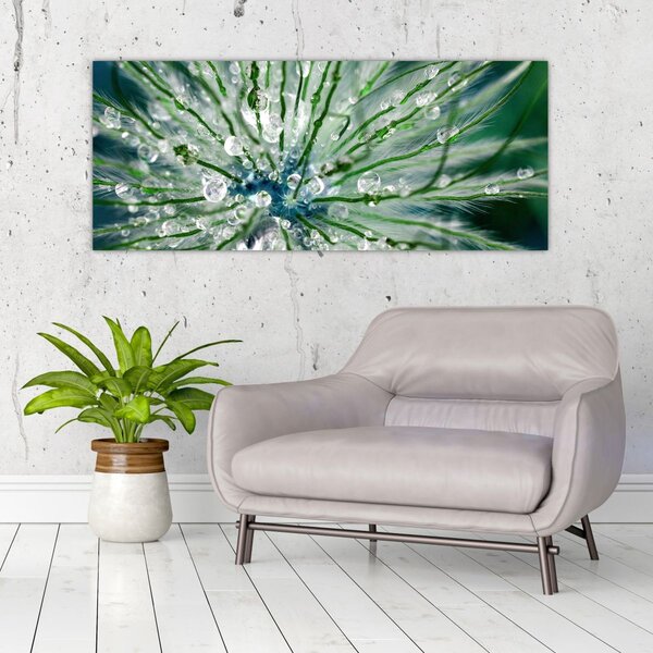 Slika - Makro slika cvijeta (120x50 cm)