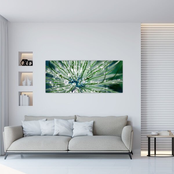 Slika - Makro slika cvijeta (120x50 cm)