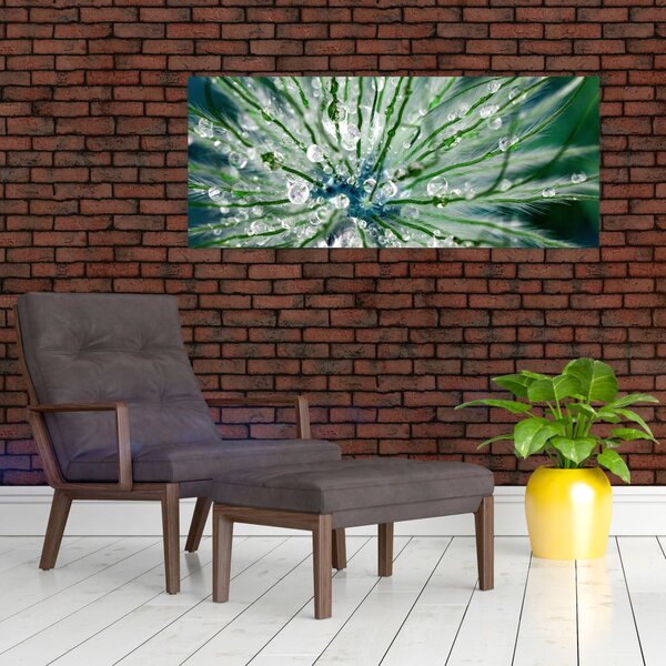Slika - Makro slika cvijeta (120x50 cm)