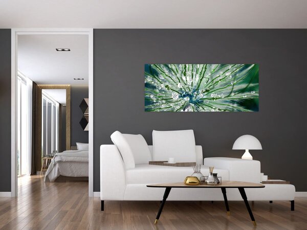 Slika - Makro slika cvijeta (120x50 cm)