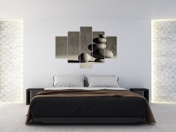 Slika - Sivo kamenje (150x105 cm)