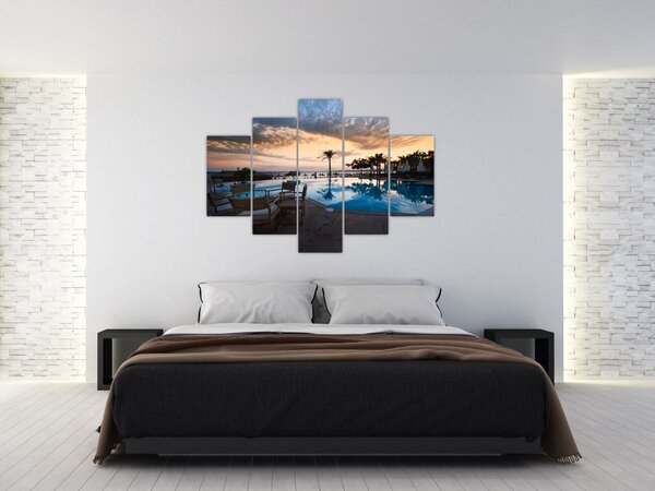 Slika - Resort uz more (150x105 cm)
