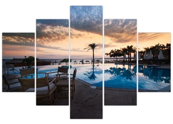 Slika - Resort uz more (150x105 cm)