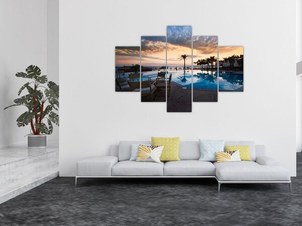 Slika - Resort uz more (150x105 cm)