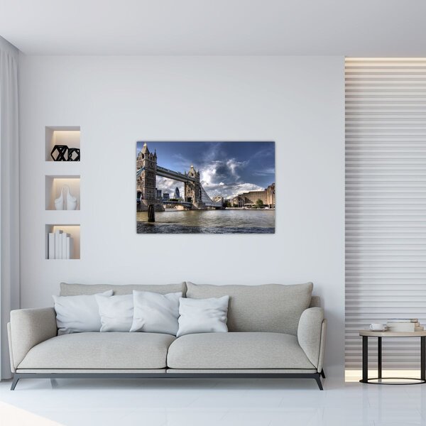 Slika - Tower Bridge u Londonu (90x60 cm)