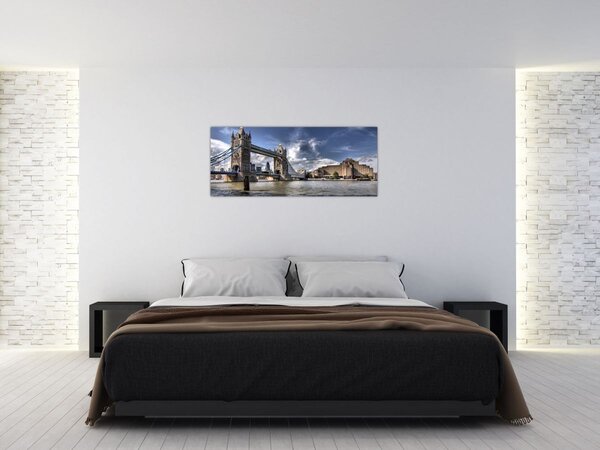 Slika - Tower Bridge u Londonu (120x50 cm)
