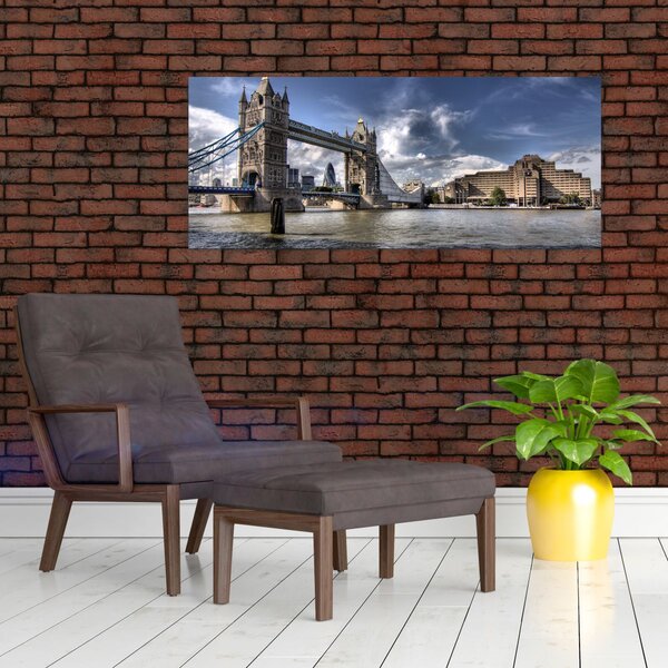 Slika - Tower Bridge u Londonu (120x50 cm)