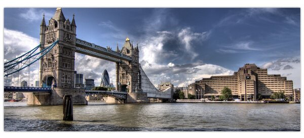Slika - Tower Bridge u Londonu (120x50 cm)