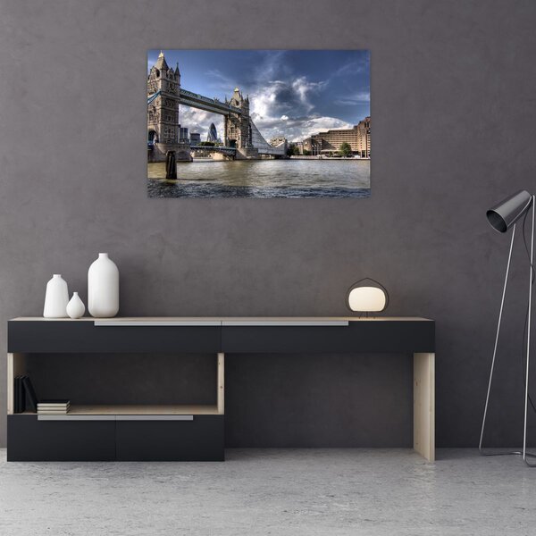 Slika - Tower Bridge u Londonu (90x60 cm)