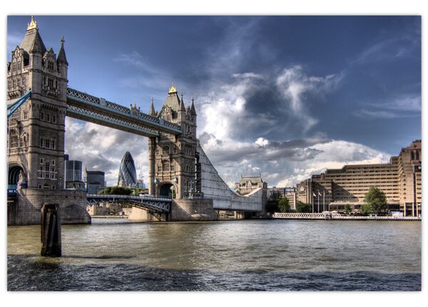 Slika - Tower Bridge u Londonu (90x60 cm)