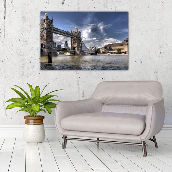 Slika - Tower Bridge u Londonu (90x60 cm)