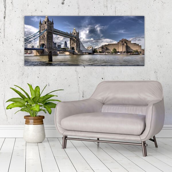 Slika - Tower Bridge u Londonu (120x50 cm)