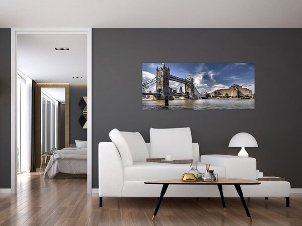Slika - Tower Bridge u Londonu (120x50 cm)