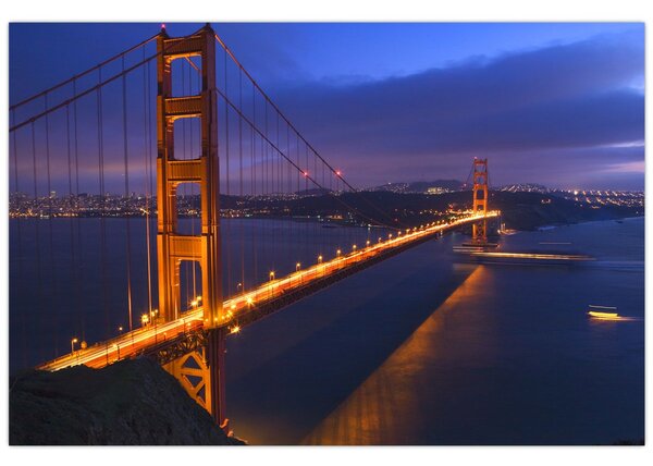 Slika - Most Golden Gate (90x60 cm)
