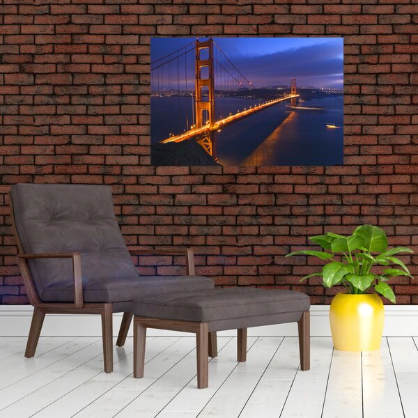 Slika - Most Golden Gate (90x60 cm)
