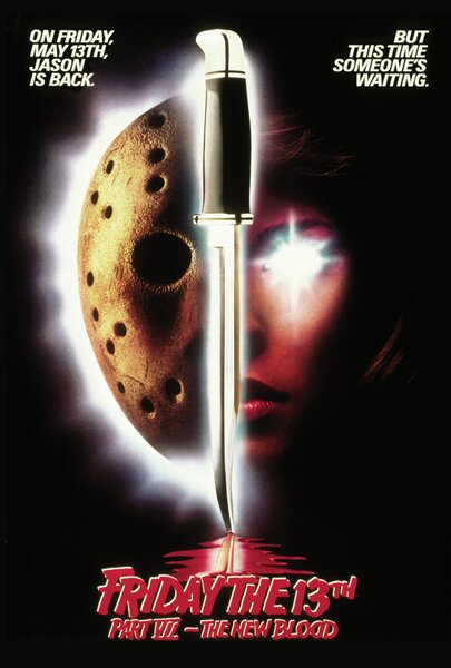Umjetnički plakat Friday The 13th - Jason is back, (26.7 x 40 cm)