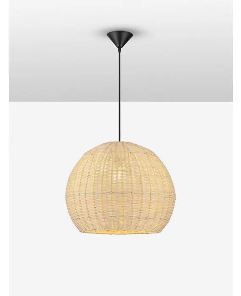 RIELO VISILICA PRIRODNI RATAN E27 1X12W IP20 NL9586665