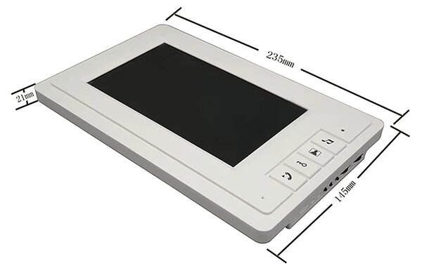 Set lcd video portafon i zvono sa kamerom videofon ir 7" akcija