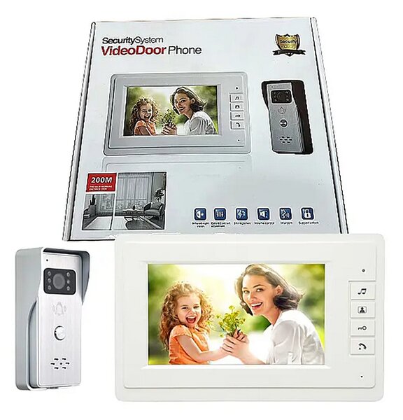 Set lcd video portafon i zvono sa kamerom videofon ir 7" akcija