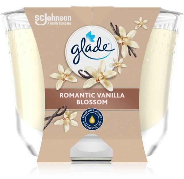 GLADE Romantic Vanilla Blossom mirisna svijeća 204 g
