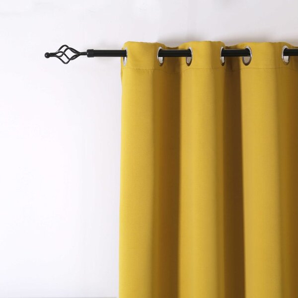 2x Žuta zavjesa OXFORD 140x250 cm