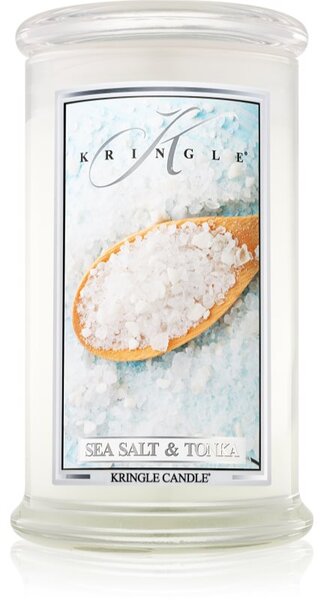 Kringle Candle Sea Salt & Tonka mirisna svijeća 624 g
