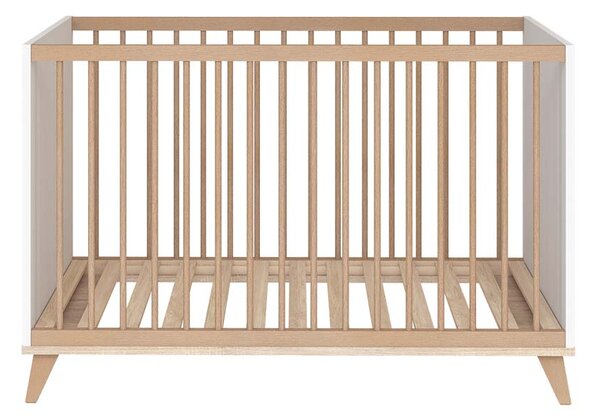 Faktum Flip kinderbet 120x60 cm, White-Oak