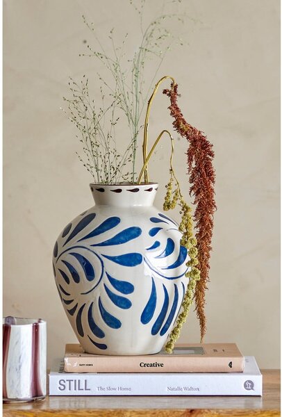 Krem vaza od kamenine (visina 24 cm) Heikki – Bloomingville