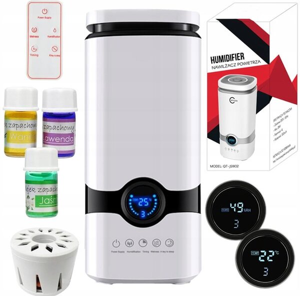 220V LED difuzor 4L LCD dodir + esencijalna ulja i daljinski upravljač