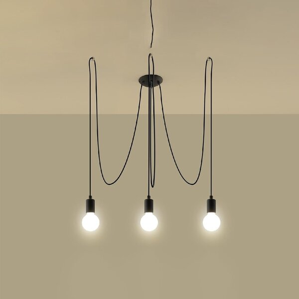 Crna visilica 300x300 cm Spider - Sollux