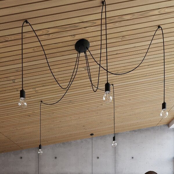 Crna visilica 300x300 cm Spider - Sollux