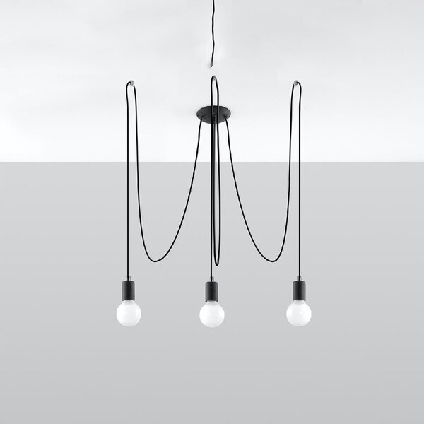 Crna visilica 300x300 cm Spider - Sollux