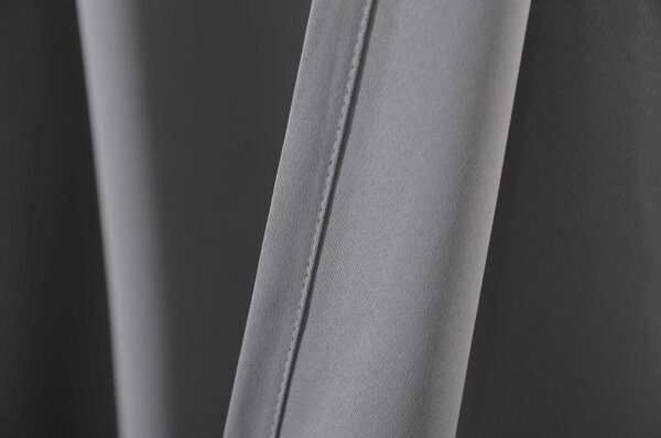 2x Svijetlo siva zavjesa OXFORD 140x250 cm