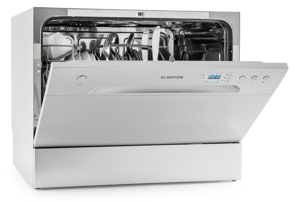 Klarstein Amazonia 6, perilica posuđa, 1380W, F, 49dB, 6 kompleta posuđa, upravljanje tipkama
