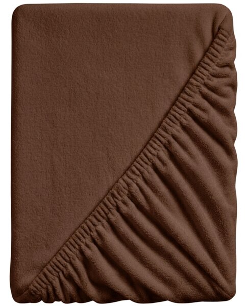 Plahta mikropliš SOFT BRONE 90x200 cm smeđa