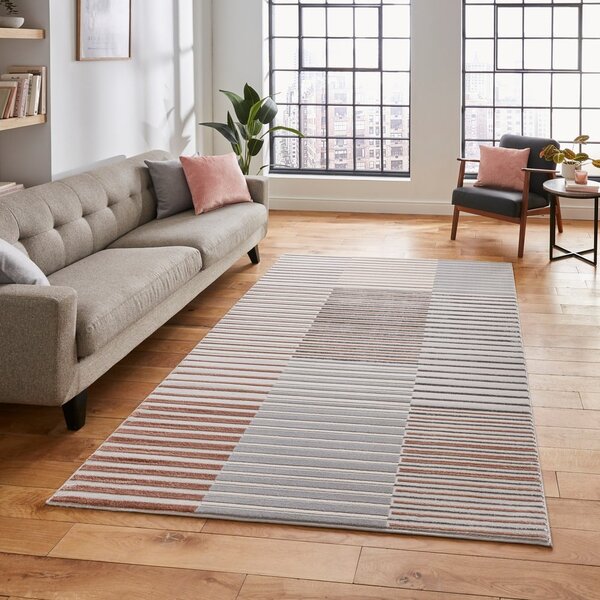 Rozo-sivi tepih 220x160 cm Apollo - Think Rugs