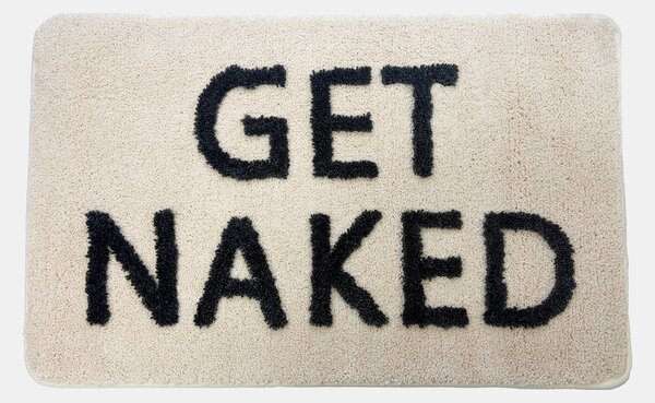 Sinsay - Kupaonski tepih s natpisom GET NAKED