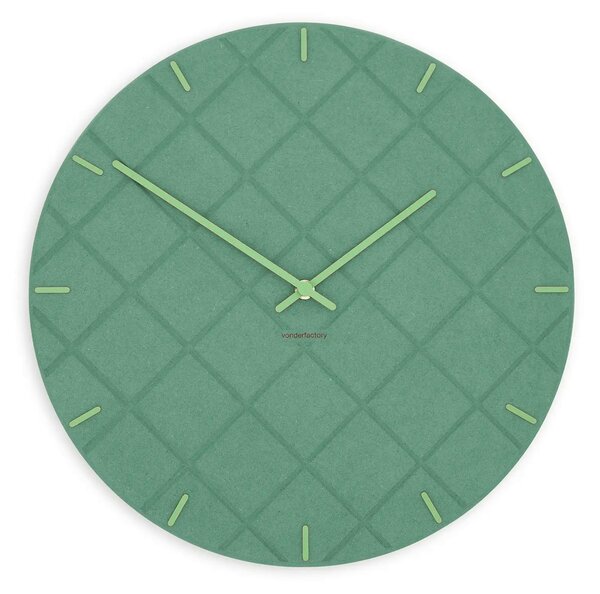 Zidni sat Luxhora Mosaida Mint Green 11 boja kazaljki