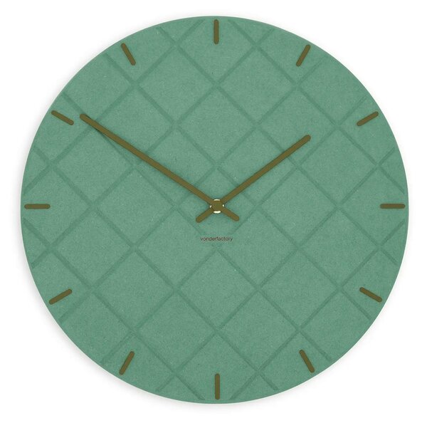 Zidni sat Luxhora Mosaida Mint Green 11 boja kazaljki
