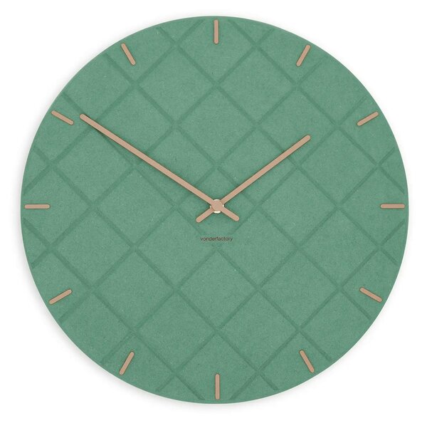 Zidni sat Luxhora Mosaida Mint Green 11 boja kazaljki