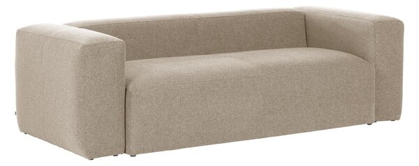 Bež kauč Blok Kave Home, 240 cm